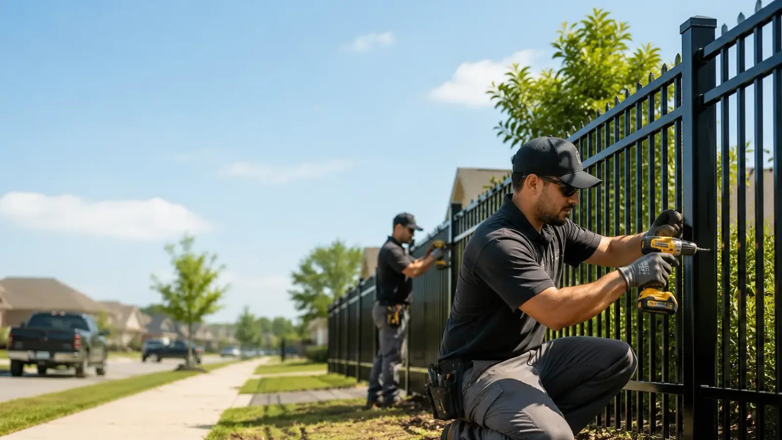 Metal Fence Installation in Hamlet, NC